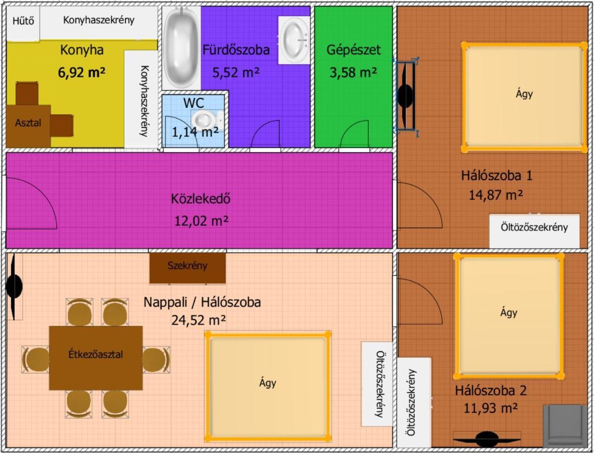 דירות Villány Biborlak 6 מראה חיצוני תמונה